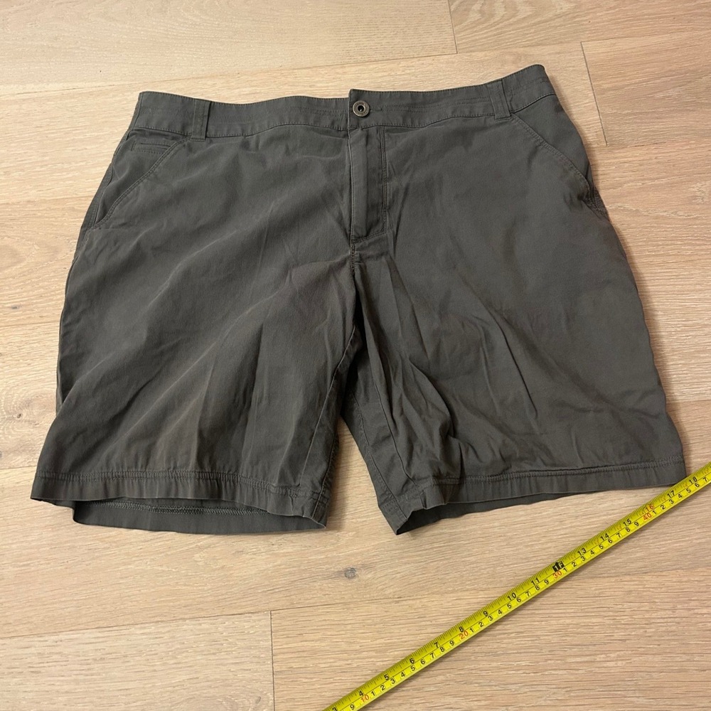 Kuhl Renegade Mens Shorts 38 Dark Gray Stretch Hiking Outdoor 5205